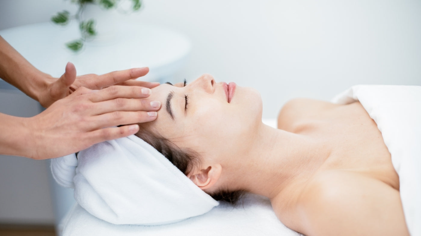 20 years and over 20,000 facials International Orange