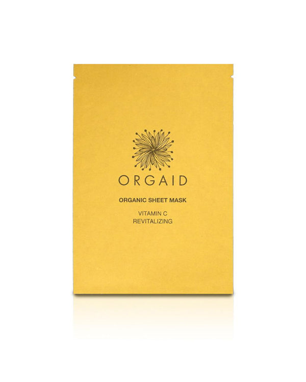 Orgaid Vitamin C Revitalizing Sheet Mask at International Orange