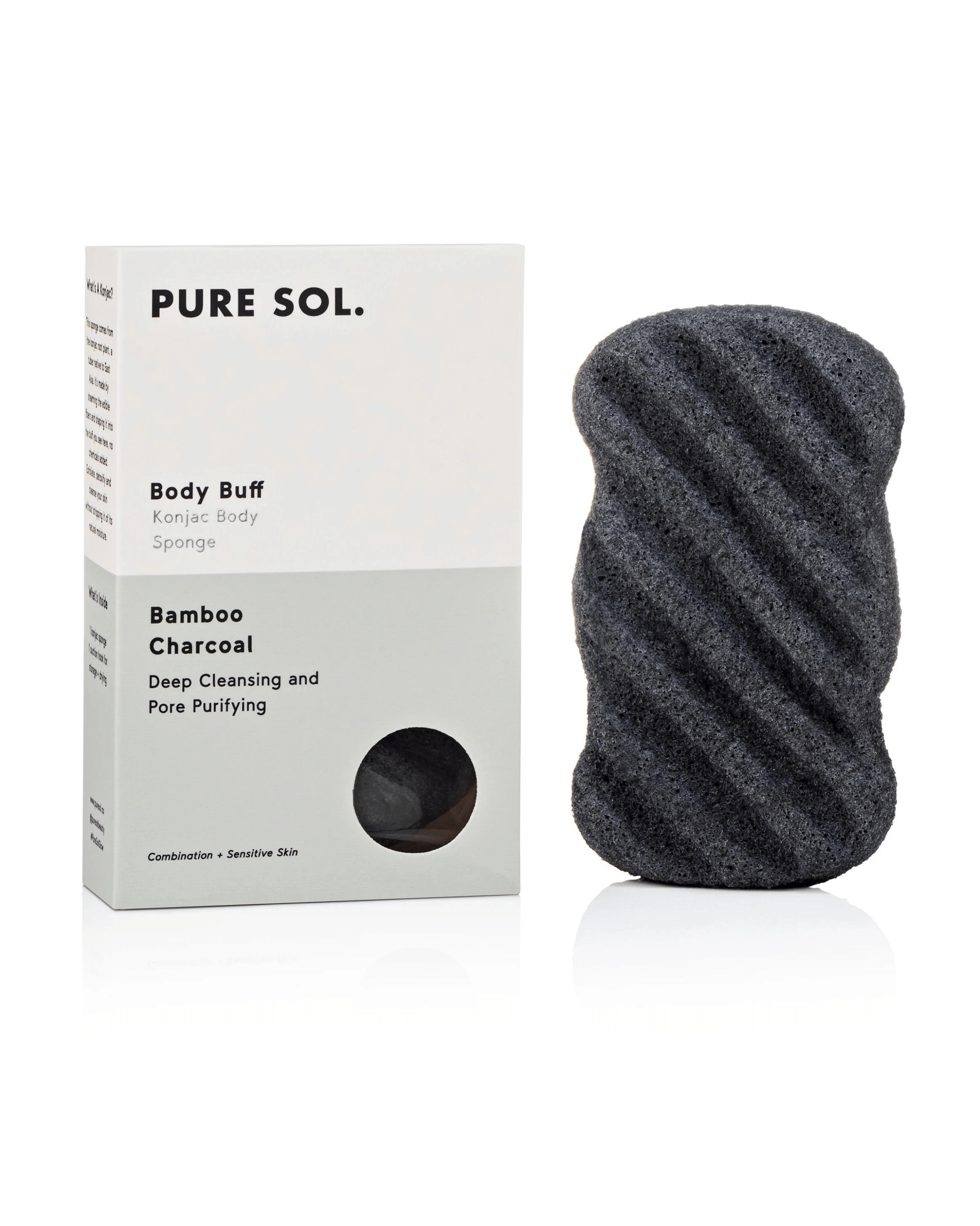 Pure Sol Charcoal Body Buff
