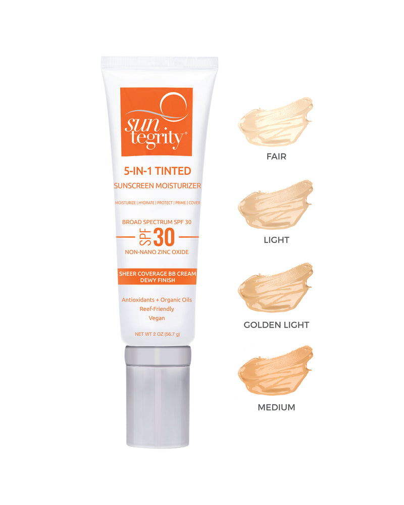 Suntegrity "5 In 1" Natural Moisturizing Face Sunscreen at International Orange